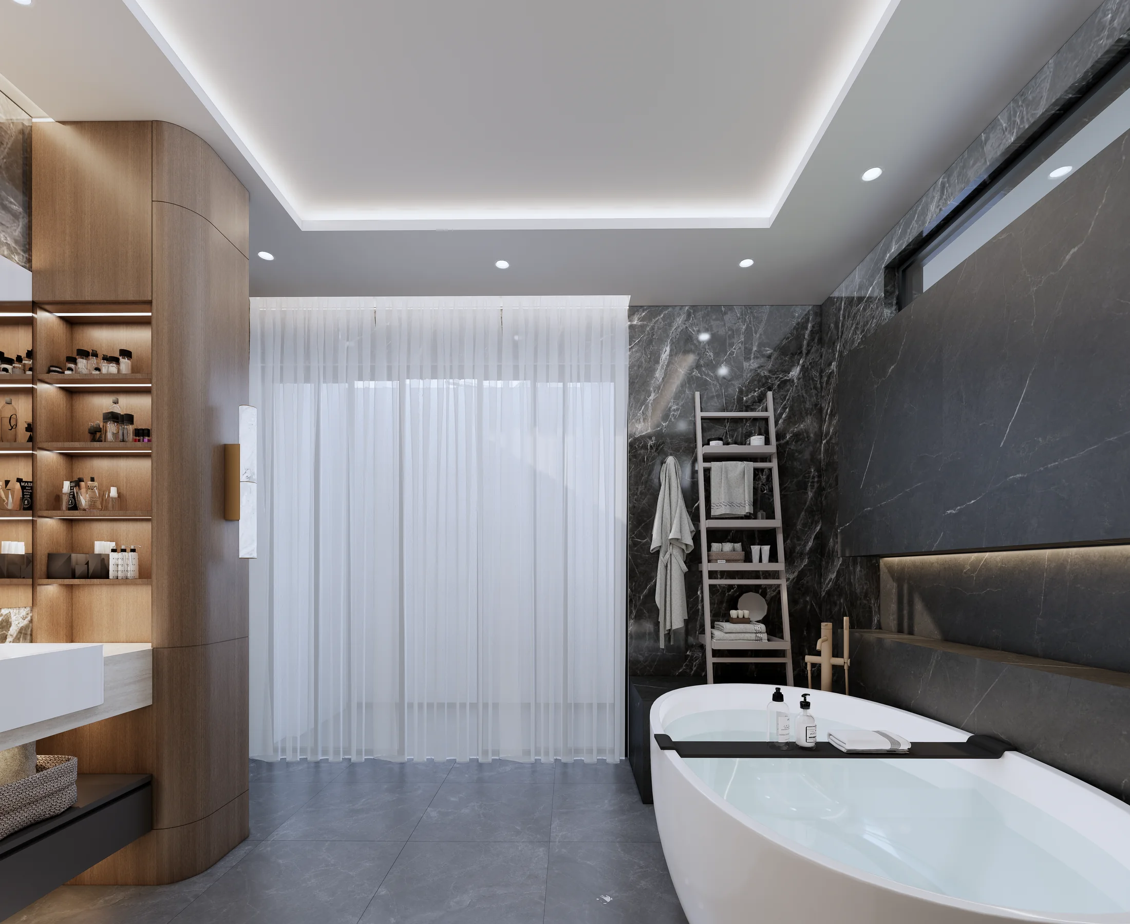 Bathroom · Mont Kiara — interior view design visualization