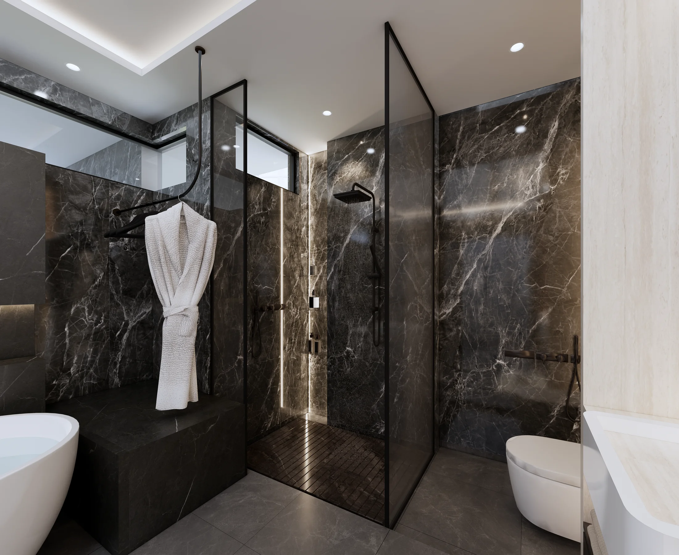 Bathroom · Mont Kiara — interior view design visualization
