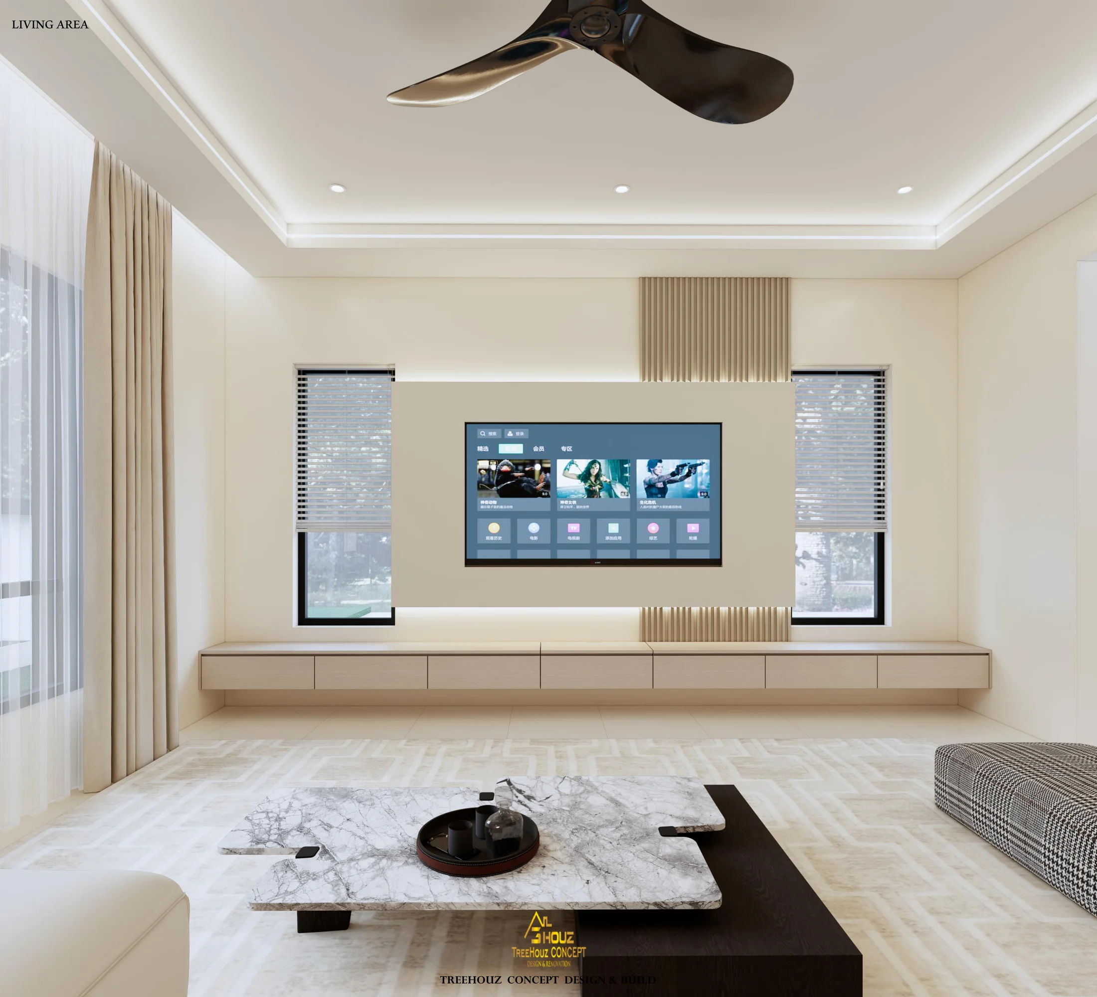 Freesia · Tropicana Aman — interior view design visualization