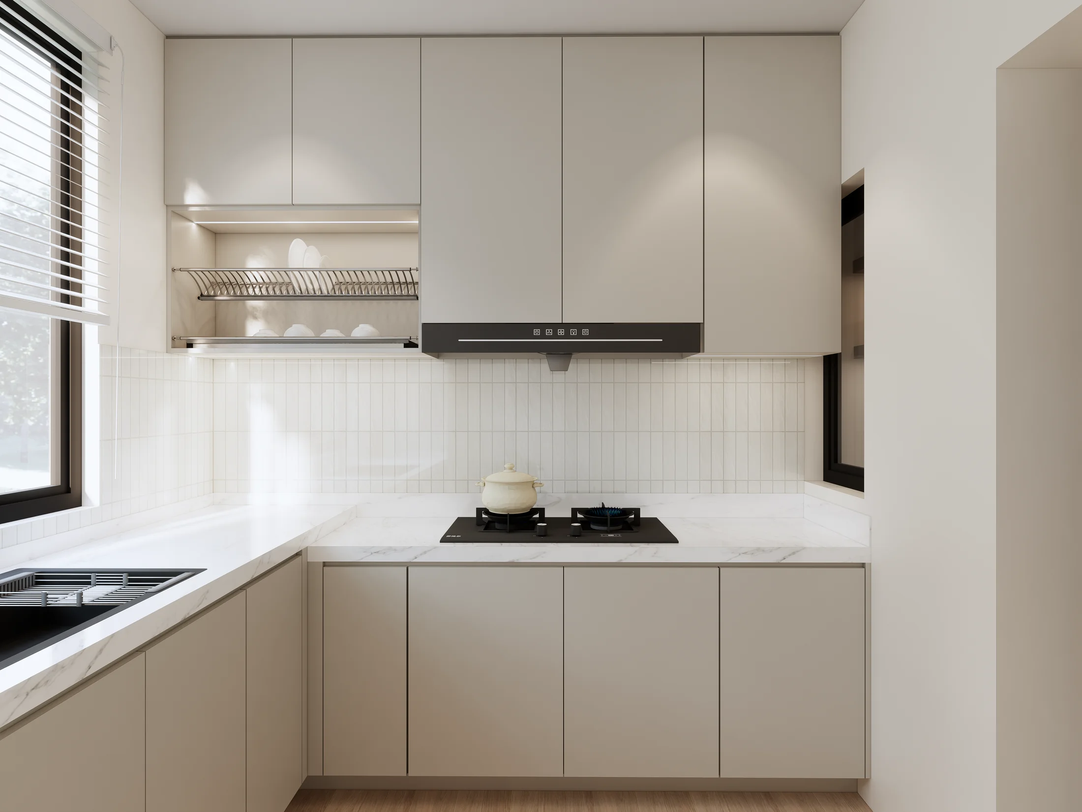 Gamuda Cove · Type D1A — interior view design visualization
