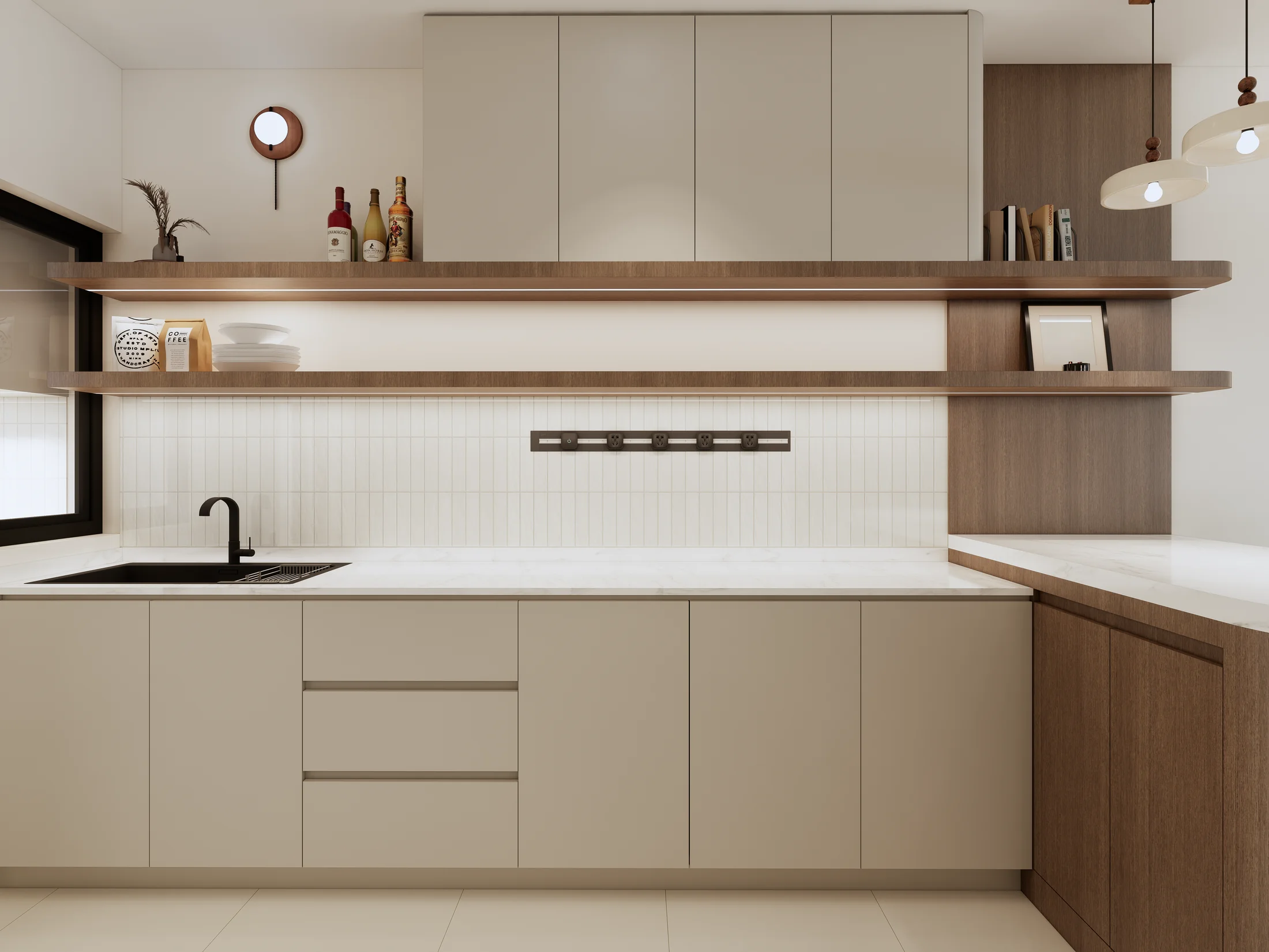 Gamuda Cove · Type D1A — interior view design visualization