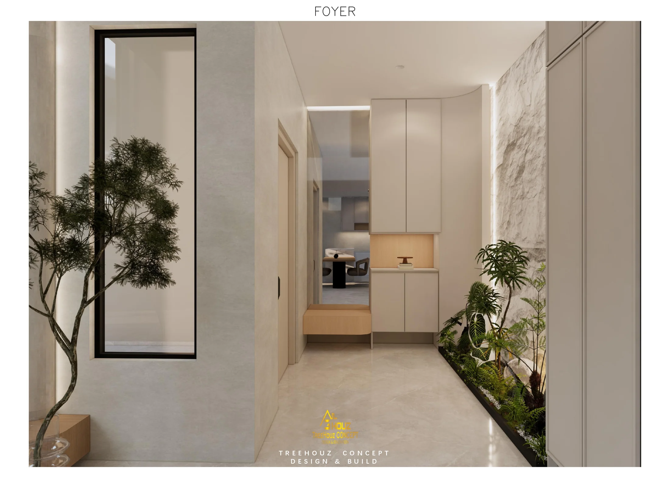 Gamuda Cove — interior view design visualization