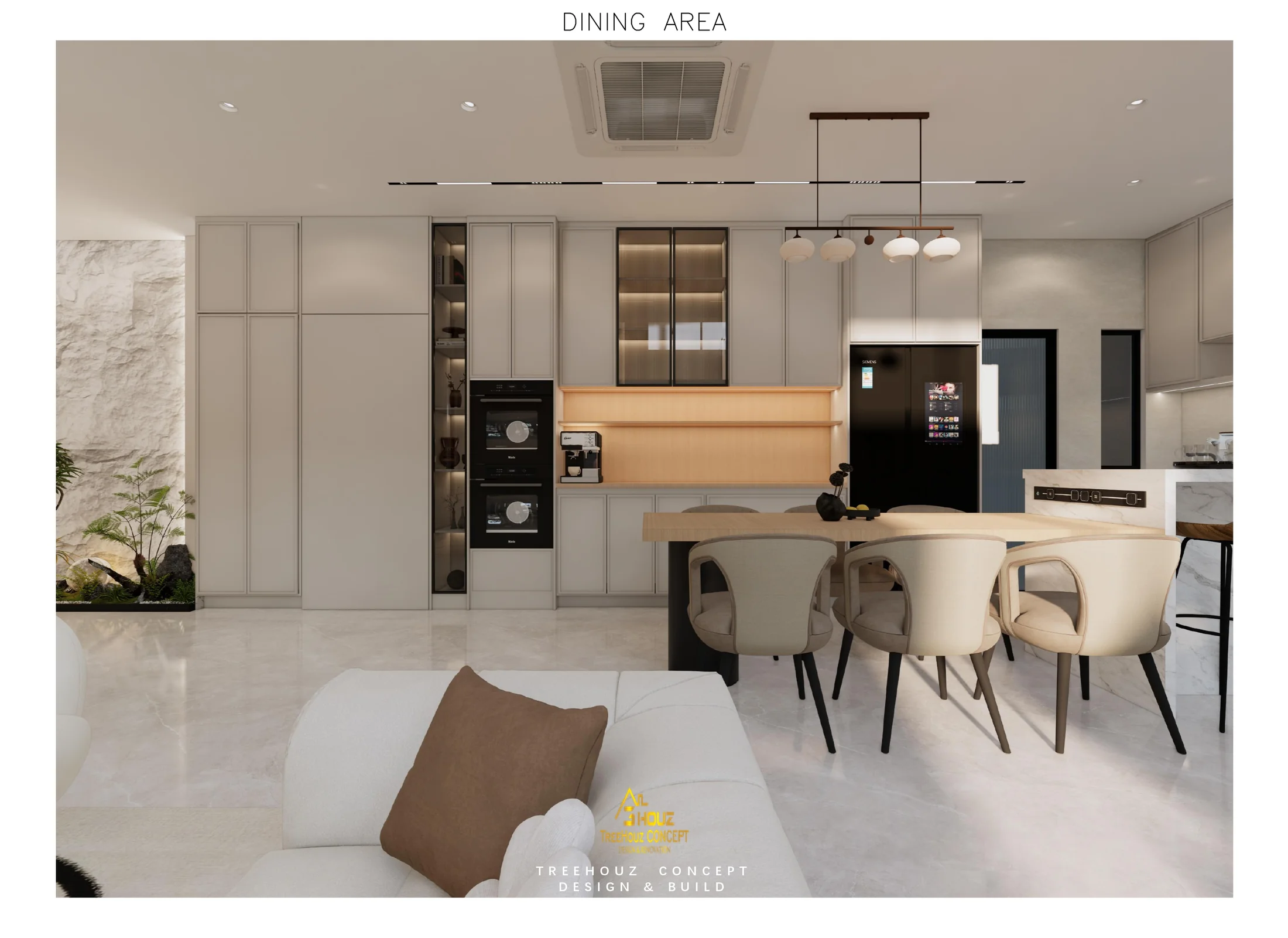 Gamuda Cove — interior view design visualization