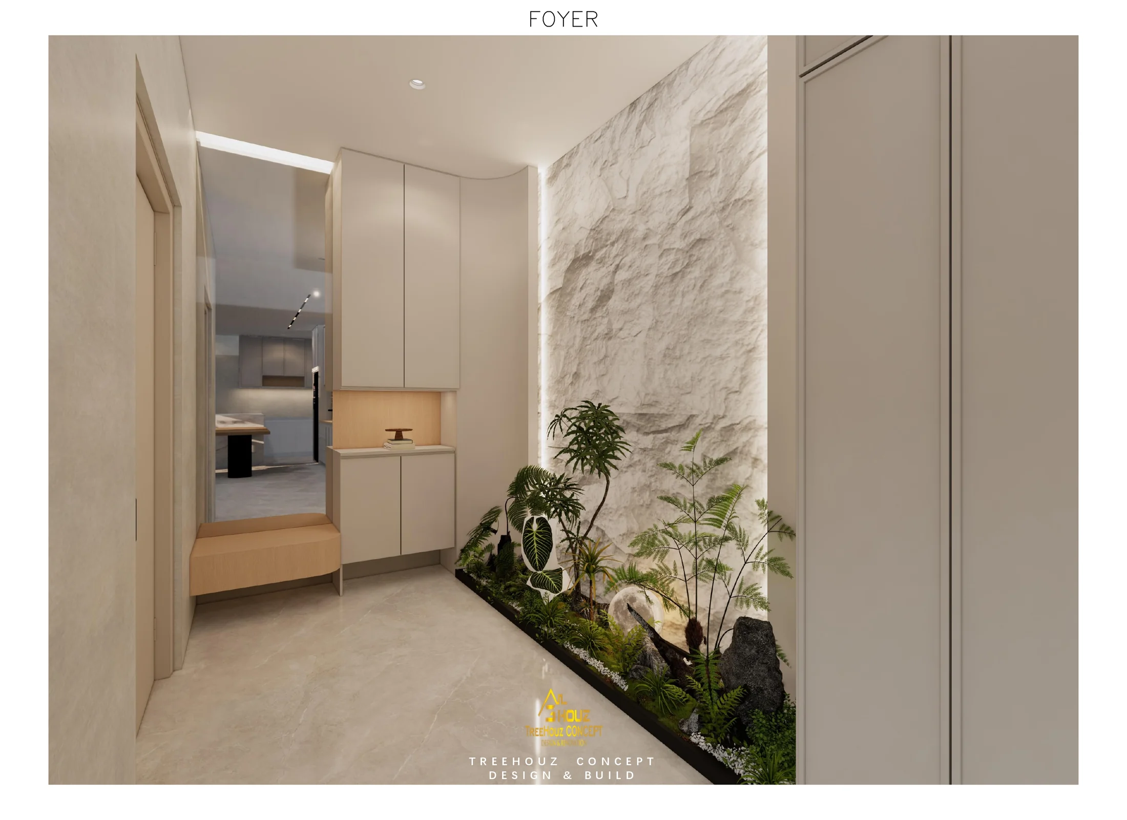 Gamuda Cove — interior view design visualization