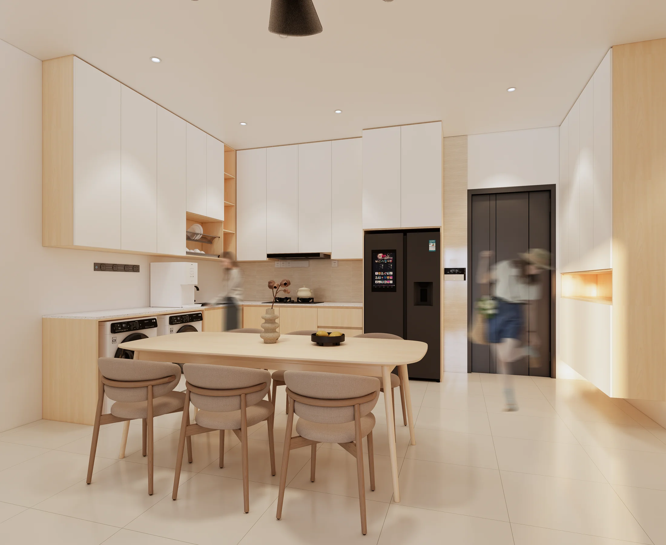 One Residence — interior view design visualization