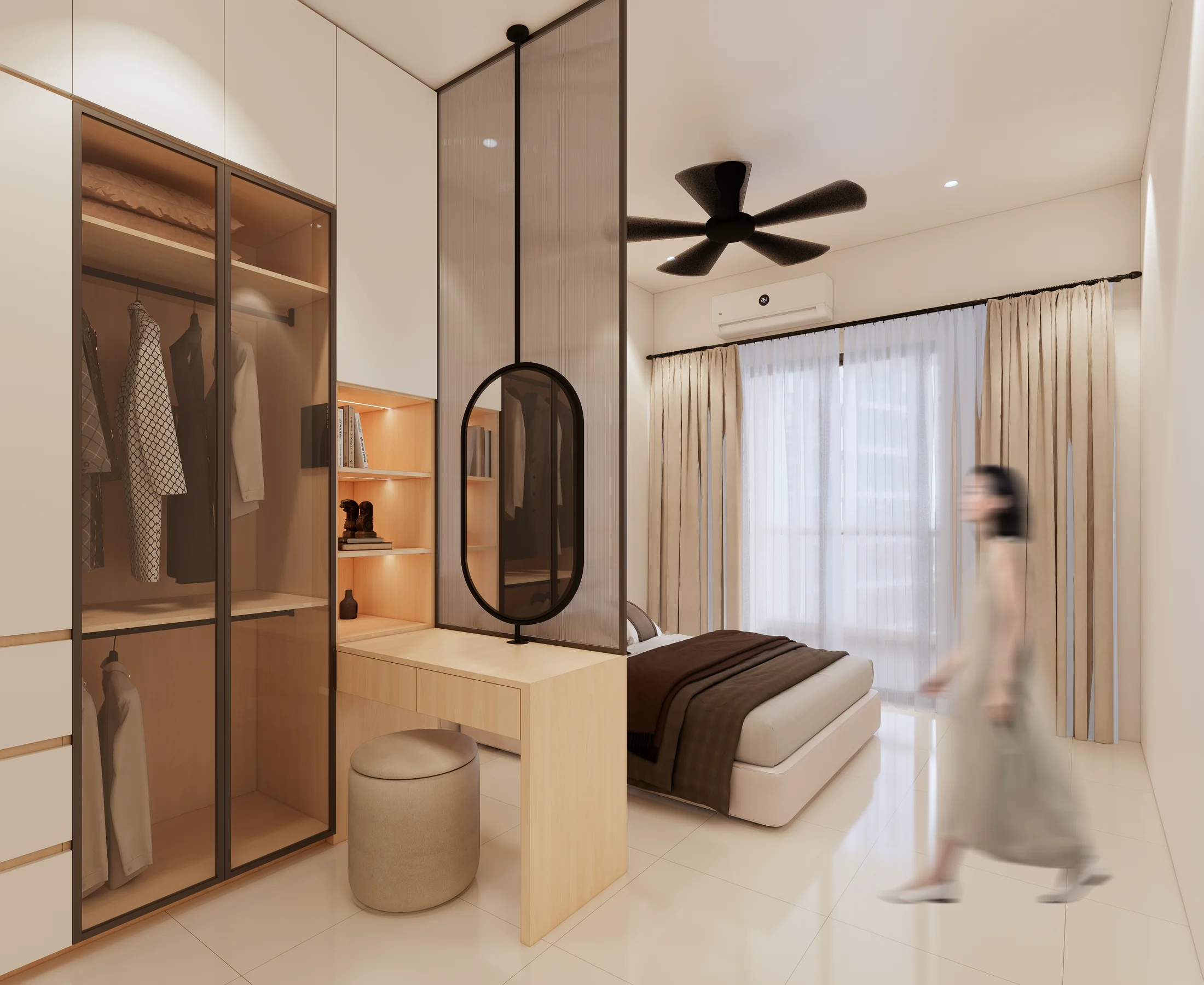One Residence — interior view design visualization
