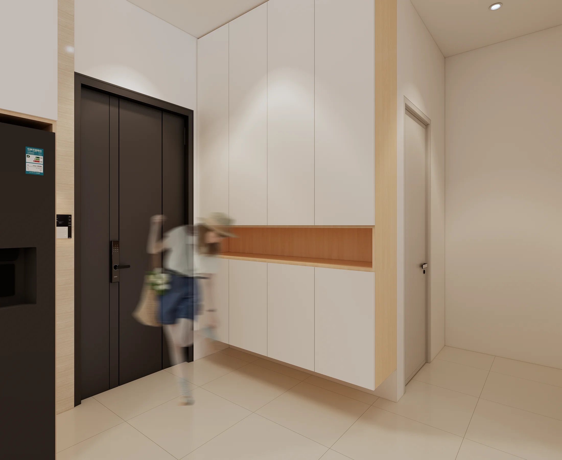 One Residence — interior view design visualization