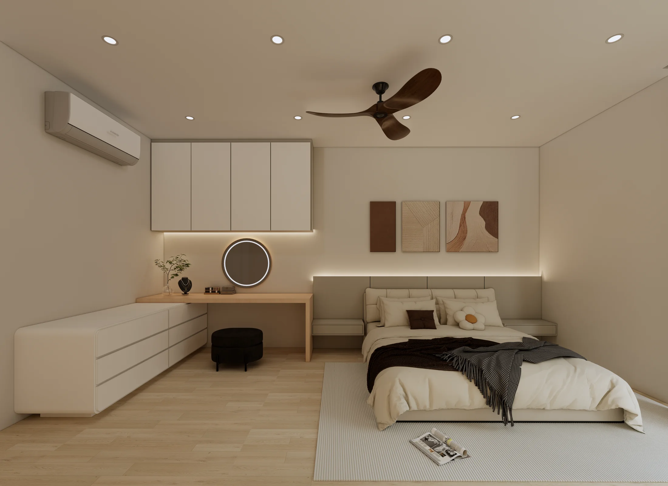 Taman Bukit Mewah — bedroom design visualization